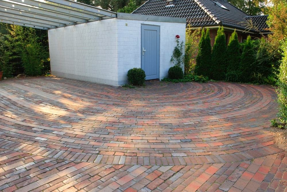 Individuelle Carportpflasterung